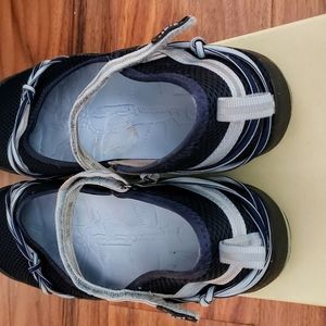JBU pair of Navy Mesh Misty Mary Janes Light Wear